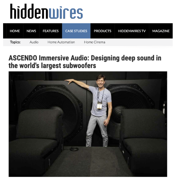 ASCENDO Immersive Audio: Designing Deep Sound at an Unprecedented Scale